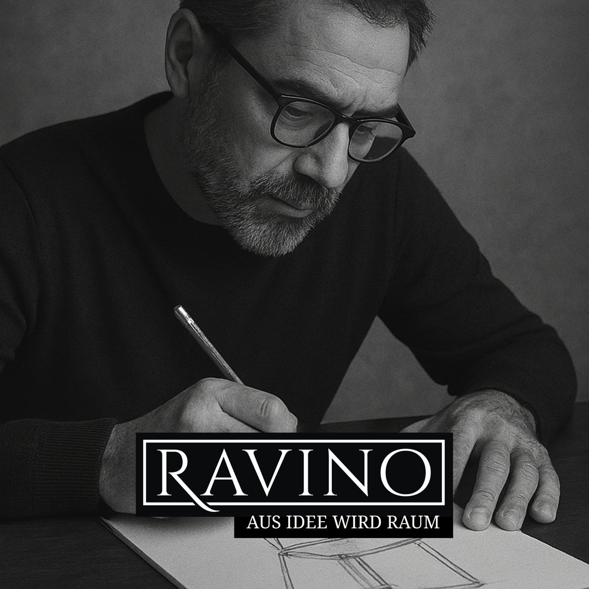 RAVINO Designer Esszimmerstuhl | 4er Set | A21 | Gelb, Schwarz, Grau, Blau | mit Stoffbezug