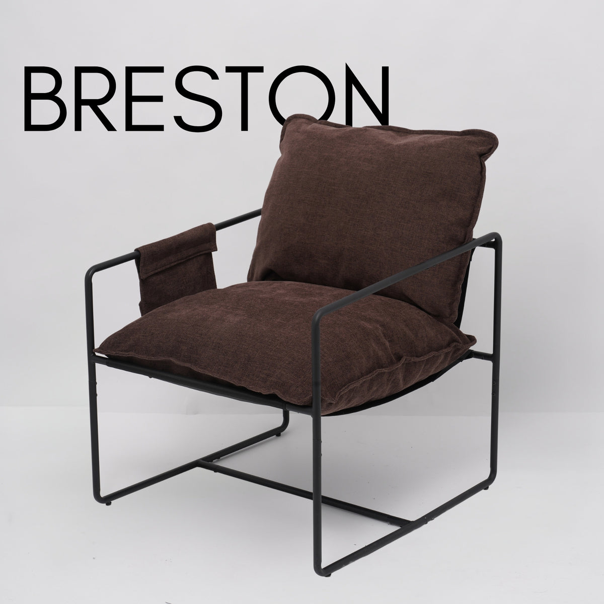 Albatros Designer Vintage Sessel Breston, hochwertiger Stoff Bezug