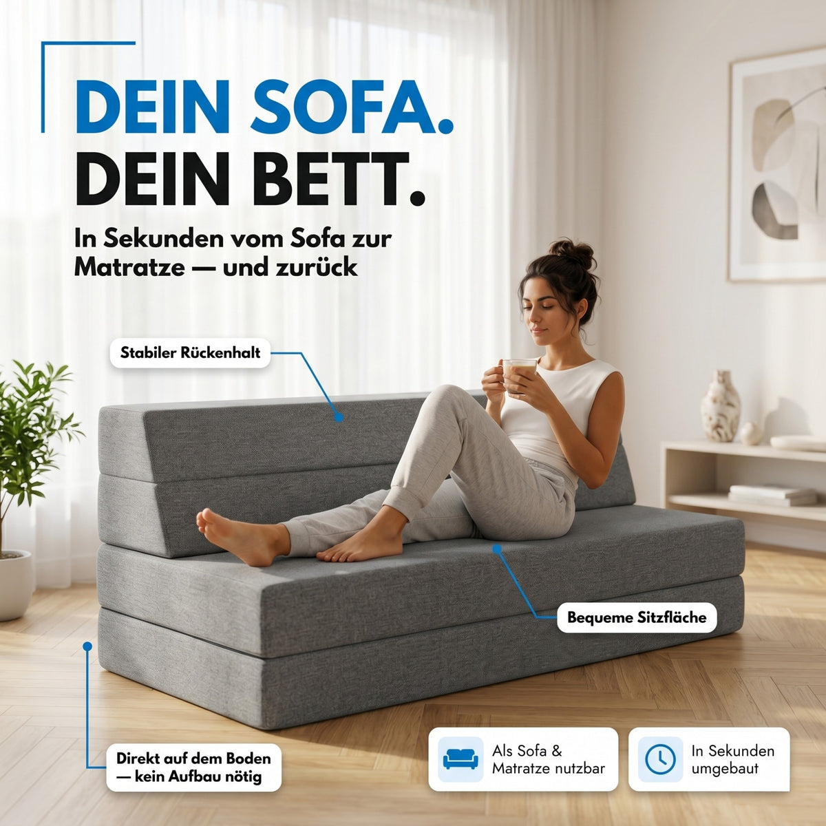 Arensberger Faltmatratze MULTIFOLD