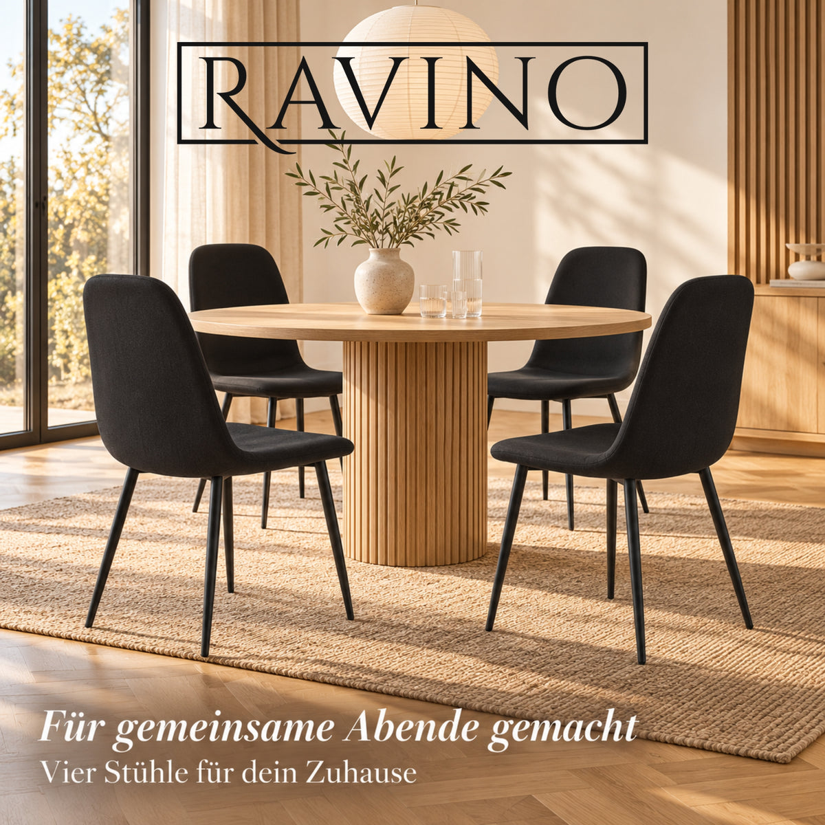 Albatros BARI Esszimmerstuhl – Strukturstoff