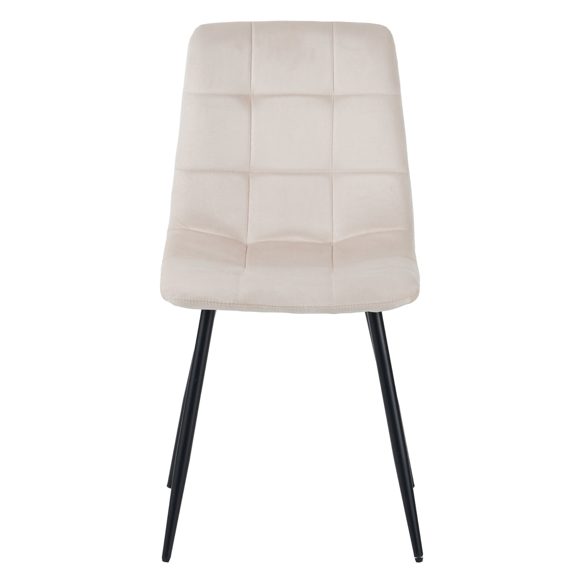 ALBATROS Designer Esszimmerstuhl BORA | 4er Set | Anthrazit, Grau, Beige | Samt Bezug