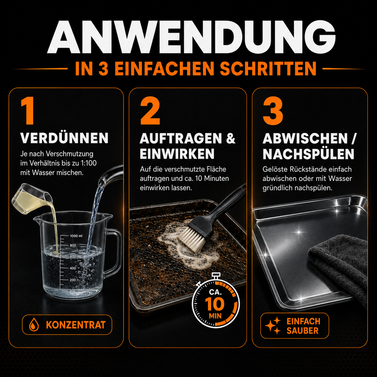 Sommertal Backofen & Grillreiniger 1:100 1L