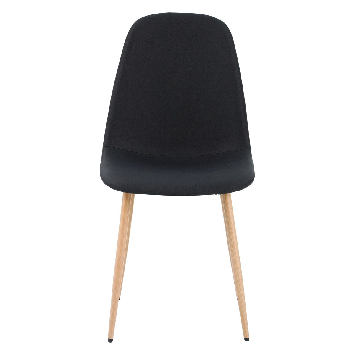 ALBATROS Designer Esszimmerstuhl FANO | 4er Set | Schwarz, Grau, Beige | Stoff Bezug