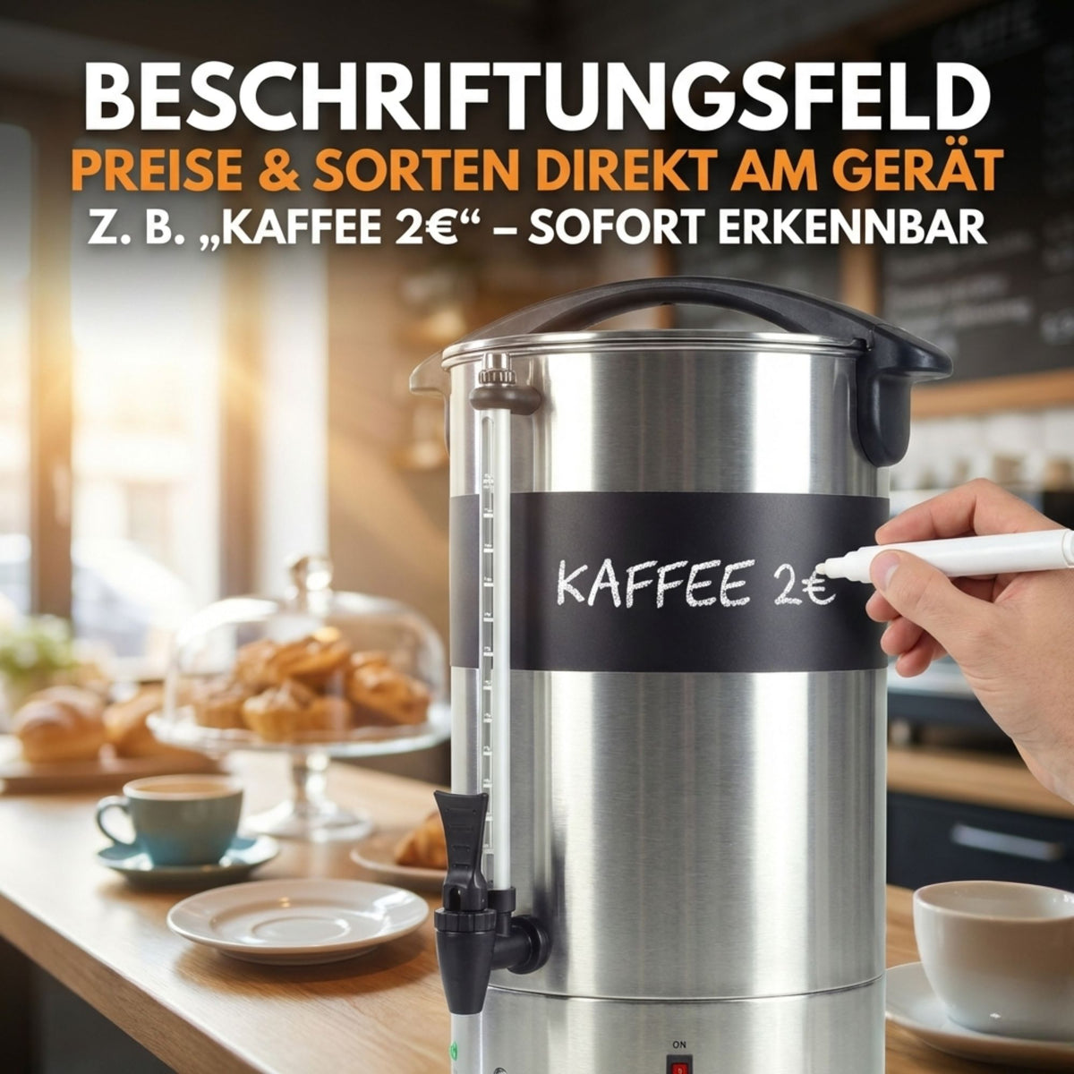 Sommertal Gastro Kaffeemaschine 15L / 100 Tassen