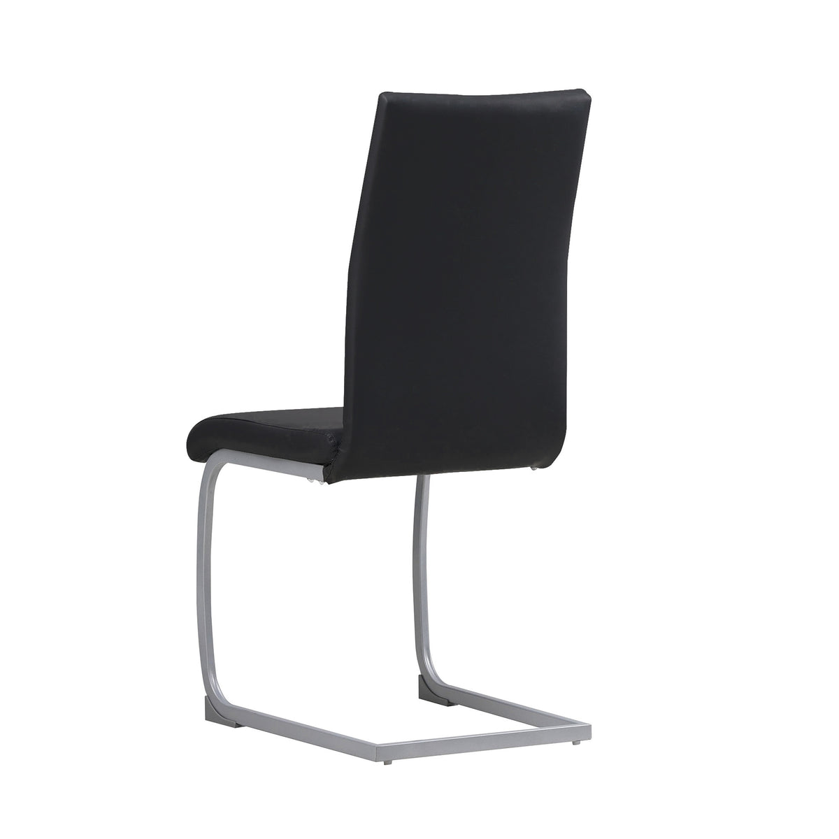 ALBATROS Freischwinger Designerstuhl MURANO | 4er Set | Schwarz, Grau, Beige, Braun, Weiß | Kunstleder Bezug
