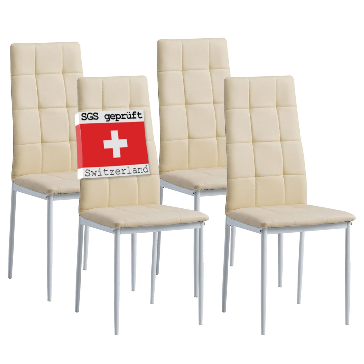 ALBATROS Designer Esszimmerstuhl RIMINI| 4er/6er Set | Schwarz, Grau, Beige, Braun, Rot, Weiß | Kunstleder Bezug
ALBATROS Esszimmer Designerstuhl RIMINI | 4er/6er Set | Schwarz, Grau, Beige, Braun, Rot, Weiß | Kunstleder Bezug