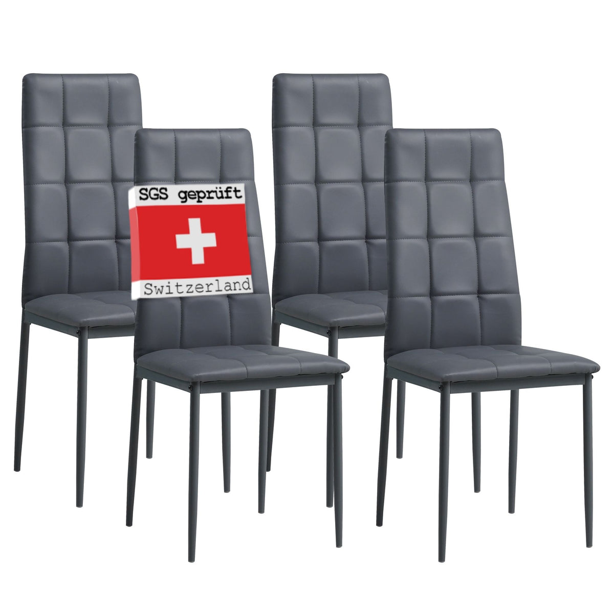 ALBATROS Designer Esszimmerstuhl RIMINI| 4er/6er Set | Schwarz, Grau, Beige, Braun, Rot, Weiß | Kunstleder Bezug
ALBATROS Esszimmer Designerstuhl RIMINI | 4er/6er Set | Schwarz, Grau, Beige, Braun, Rot, Weiß | Kunstleder Bezug