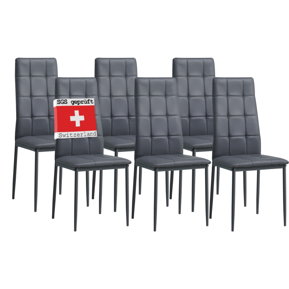 ALBATROS Designer Esszimmerstuhl RIMINI| 4er/6er Set | Schwarz, Grau, Beige, Braun, Rot, Weiß | Kunstleder Bezug
ALBATROS Esszimmer Designerstuhl RIMINI | 4er/6er Set | Schwarz, Grau, Beige, Braun, Rot, Weiß | Kunstleder Bezug