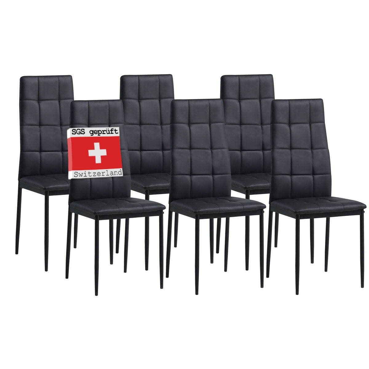 ALBATROS Designer Esszimmerstuhl RIMINI| 4er/6er Set | Schwarz, Grau, Beige, Braun, Rot, Weiß | Kunstleder Bezug
ALBATROS Esszimmer Designerstuhl RIMINI | 4er/6er Set | Schwarz, Grau, Beige, Braun, Rot, Weiß | Kunstleder Bezug
