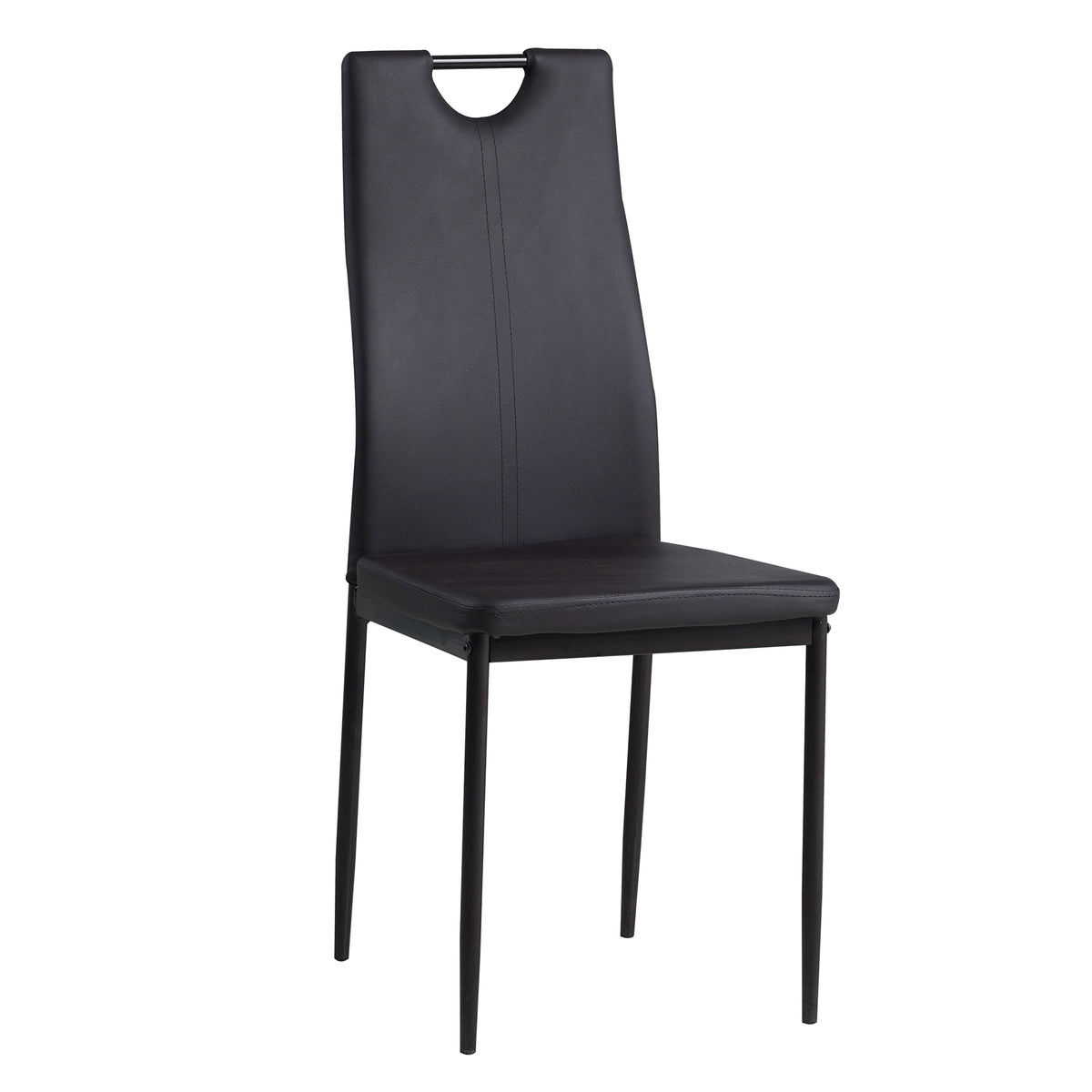 ALBATROS Designer Esszimmerstuhl SALERNO | 4er/6er Set | Schwarz, Grau, Beige, Braun, Rot, Weiß | Kunstleder Bezug