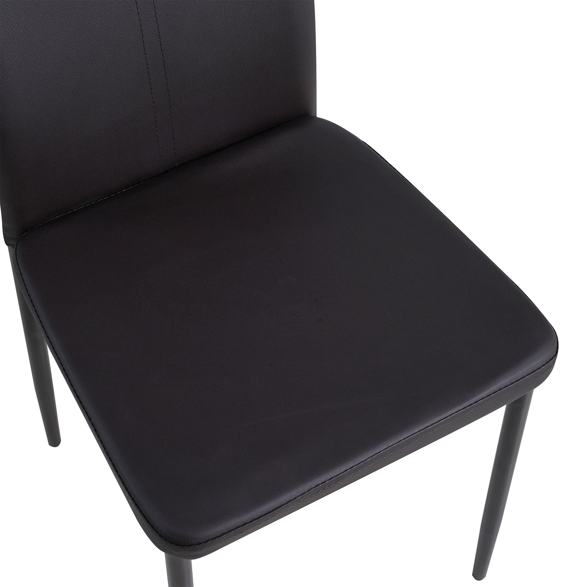 ALBATROS Designer Esszimmerstuhl SALERNO | 4er/6er Set | Schwarz, Grau, Beige, Braun, Rot, Weiß | Kunstleder Bezug