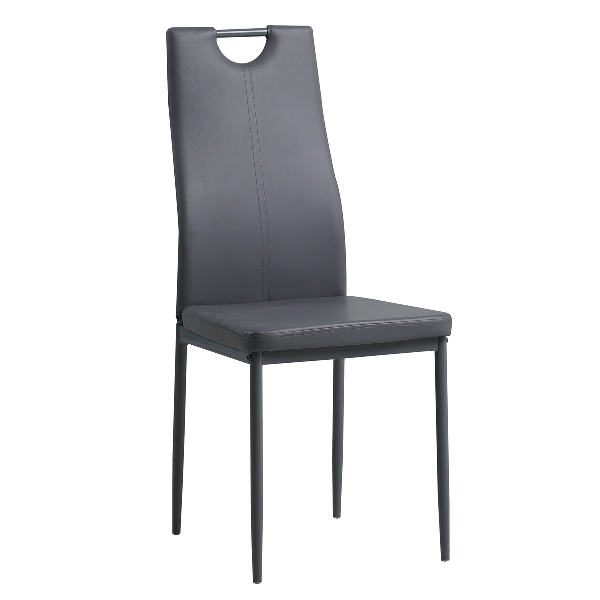 ALBATROS Designer Esszimmerstuhl SALERNO | 4er/6er Set | Schwarz, Grau, Beige, Braun, Rot, Weiß | Kunstleder Bezug
