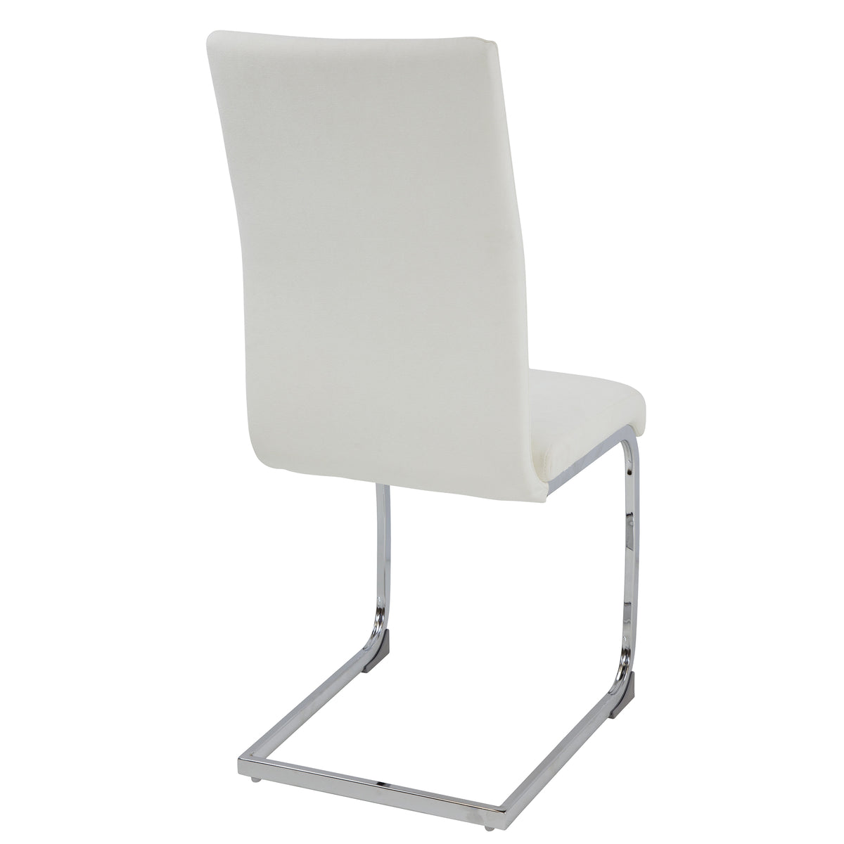 ALBATROS Freischwinger Designerstuhl LUGANO | 4er Set | Schwarz, Grau | Stoff Bezug