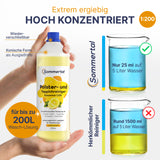 Polsterreiniger und Teppichreiniger, 2L Profi Konzentrat, für über 40 Waschvorgänge, geeignet für Sofa, Polster, Auto Sitze