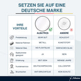 Spiegel rund mit schwarze Metallrand