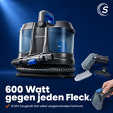 Sommertal WS600 + 2L Polsterreiniger – Leistungsstarker 600 Watt Waschsauger mit 18 kPa Saugkraft
