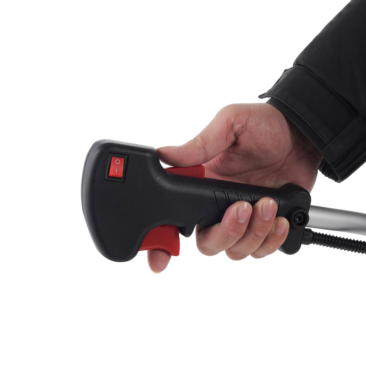Stahlmann Freischneider Benzin MS520 – Motorsense Benzin mit kraftvollem 3PS Motor, 42cm Schnittbreite