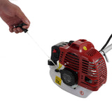 Stahlmann Freischneider Benzin MS520 – Motorsense Benzin mit kraftvollem 3PS Motor, 42cm Schnittbreite