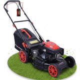Rasenmäher Benzin mit Antrieb BR532 – 7,0PS (5,1kW) 224ccm mit Antrieb, 53cm Schnittbreite, Mulchen, Schnitthöhenverstellung, Easy Clean Anschluss, Große Räder, 60L Korb