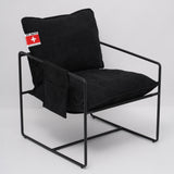 Albatros Designer Vintage Sessel Breston, hochwertiger Stoff Bezug
