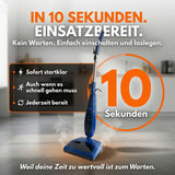 Sommertal Dampfreiniger für Böden 2-in-1 – 1200W, 500ml Tank, 30–45 g/min, Dampfmop & Handdampfreiniger