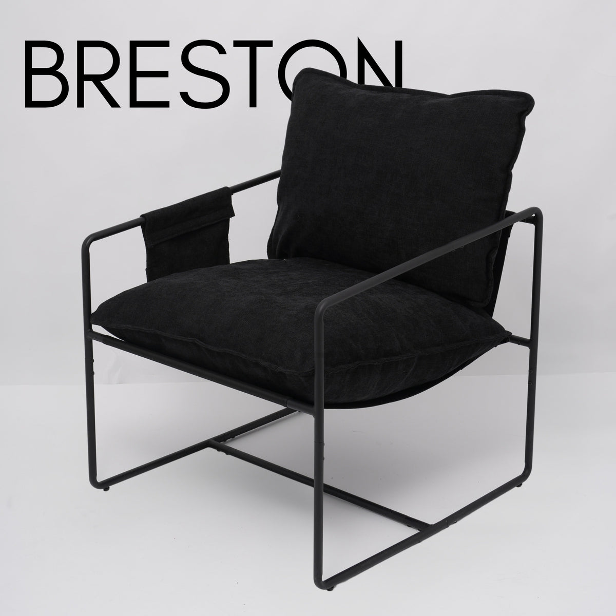Albatros Designer Vintage Sessel Breston, hochwertiger Stoff Bezug