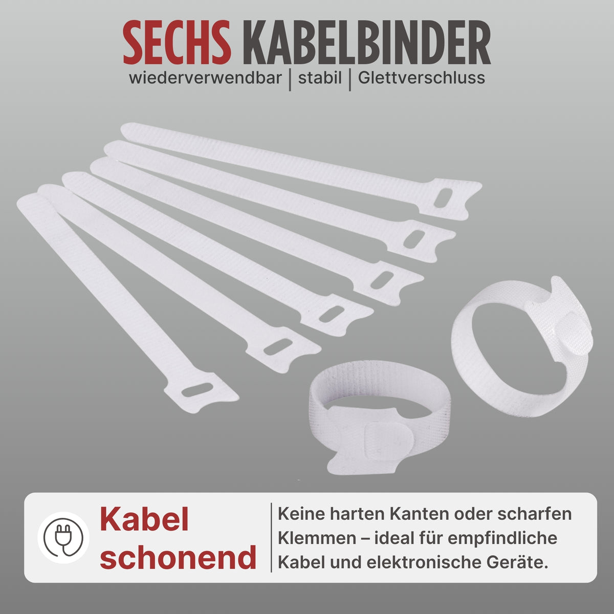 Kabelkanal Schreibtisch Komplettset - verschiedene Sets