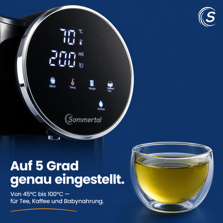 HW400 Heißwasserspender Businessline, XXL Version mit abnehmbaren 4L Tank