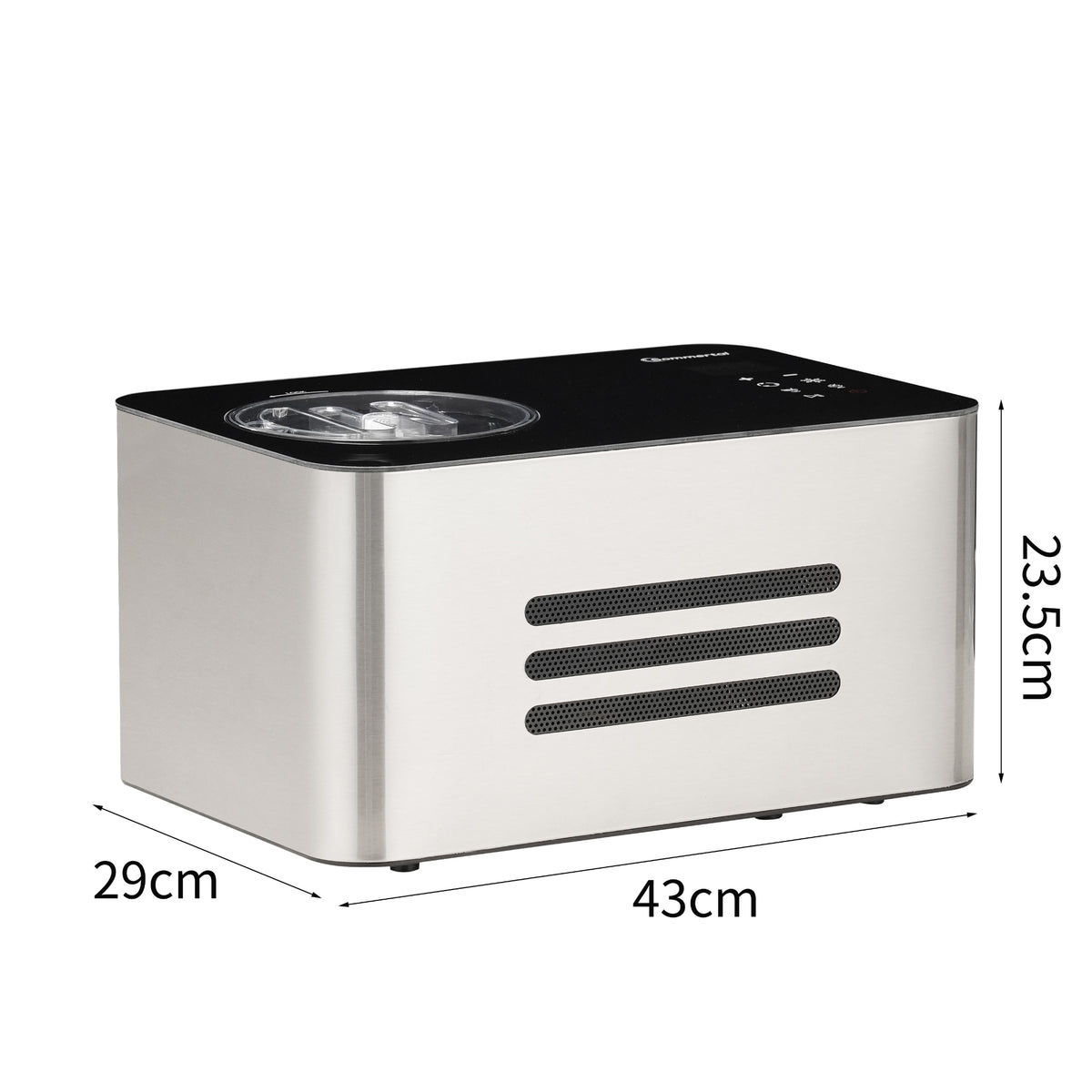 Eiscreme Maschine ICE1500 3-in-1 Eismaschine, Milcheis & Sorbet