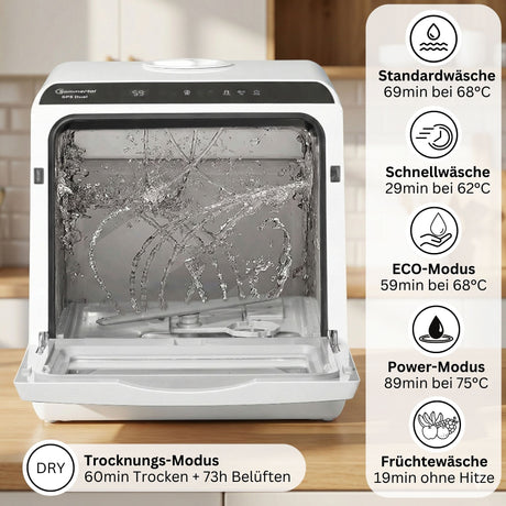 Tischgeschirrspüler SP5 Dual Mini Spülmaschine