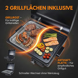Sommertal 2in1 Elektrogrill Tischgrill BBQ928