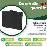 Buffettisch Klapptisch, robuste Konstruktion klappbar
