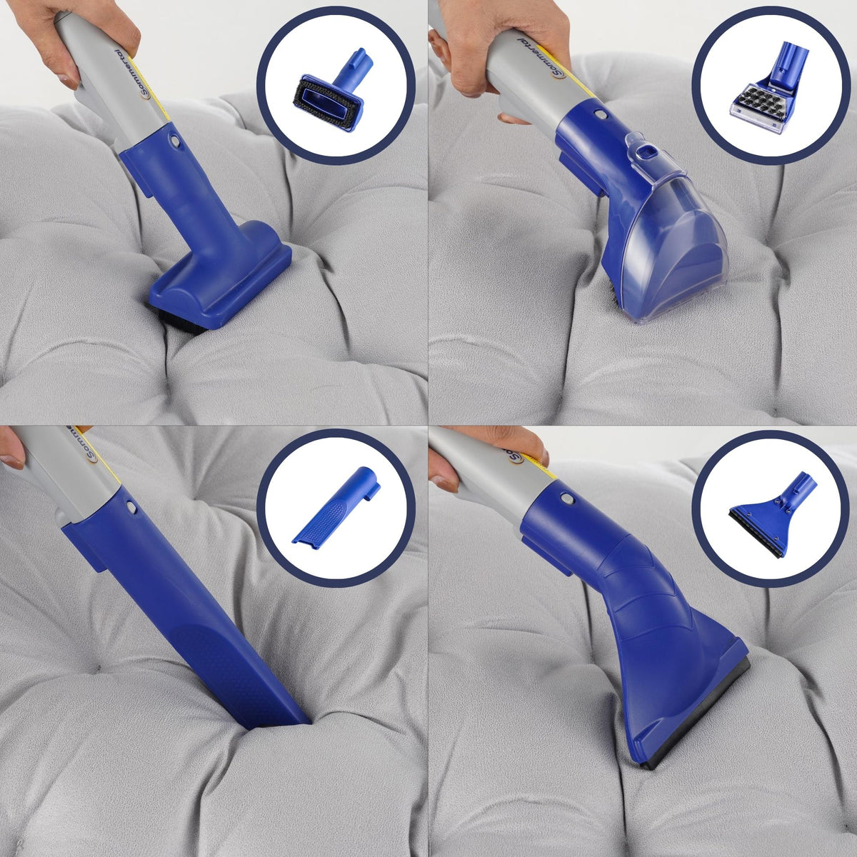 MultiCleaner WS450 5in1 +1L Polsterreiniger, Gerät für Teppiche, Treppen, Polster, Sofa, Auto, Tiere, Flecken