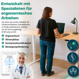 höhenverstellbares Schreibtischgestell LIFT S5 schwarz/weiß/silber, elektrisch