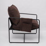 Albatros Designer Vintage Sessel Breston, hochwertiger Stoff Bezug