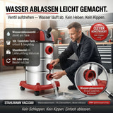 STAHLMANN VAC3300 Industriestaubsauger; 30L Tank, integrierte Steckdose