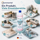 Sommertal Mikrobiologischer Geruchsvernichter Konzentrat 1L – 1:50 für Tiergerüche, Küche, Bad, Sanitär, Polster & Teppiche