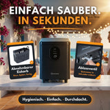 EM12S Eiswürfelmaschine | Eismaschine 12kg/24h | Eiswürfelbereiter mit Griff | extra große 0,3kg Bullet Eiswürfel in 20 Min | leise 50db | Ice Maker für Küche, Büro & Party