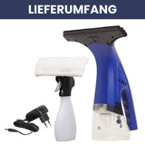 Sommertal Fenstersauger Set mit Sprühflasche & Mikrofaserpad – Akku Fensterreiniger