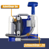 MultiCleaner WS450 5in1, Gerät für Teppiche, Treppen, Polster, Sofa, Auto, Tiere, Flecken
