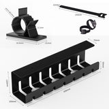 Kabelkanal Schreibtisch Komplettset - verschiedene Sets