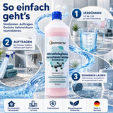 Sommertal Mikrobiologischer Geruchsvernichter Konzentrat 1L – 1:50 für Tiergerüche, Küche, Bad, Sanitär, Polster & Teppiche