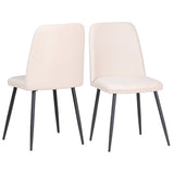 ALBATROS Designer Esszimmerstuhl BONO | 2er Set | Schwarz, Grau, Beige, Blau | Stoff Bezug