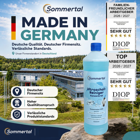 Sommertal Ultraschall-Reiniger Konzentrat 1:200 2x 1L