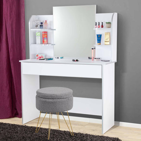 Sitzhocker mit Stauraum CANNES Sherpa oder Samtbezug