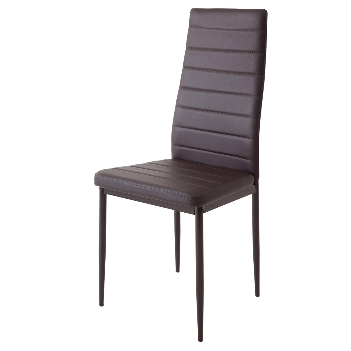 ALBATROS Designer Esszimmerstuhl MILANO | 4er/6er Set | Schwarz, Grau, Beige, Braun, Rot, Weiß | Kunstleder Bezug