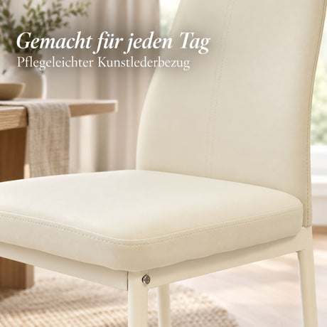 Albatros SALERNO Esszimmerstuhl – Kunstlederbezug