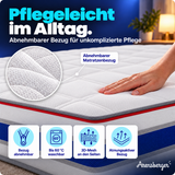 Arensberger RELAXX Kaltschaummatratze – 25 cm, H2/H3, 7-Zonen