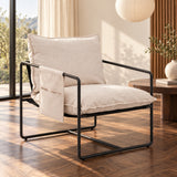 Albatros BRESTON Loungesessel – Stoffbezug, Vintage-Design
