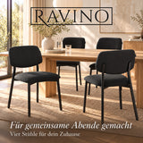 RAVINO A21 Esszimmerstuhl – Stoffbezug